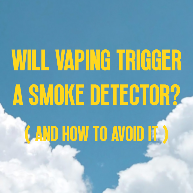 Will Vaping Trigger a Smoke Detector?