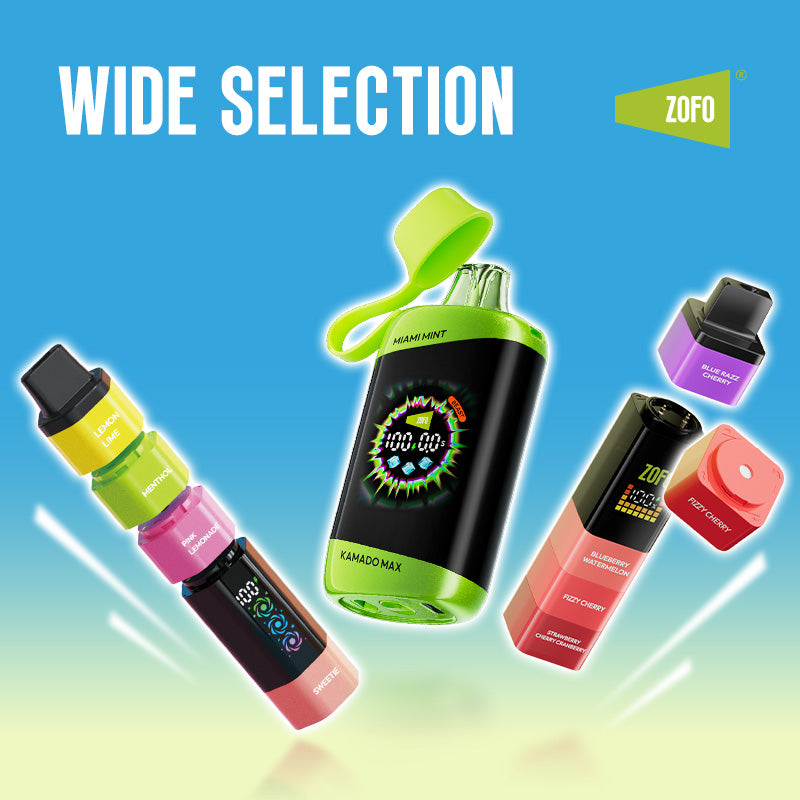 ZOFO’s Versatile Lineup: Tailored for Every Vaping Moment
