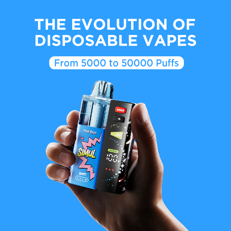The Evolution of Disposable Vapes: From 5000 to 50000 Puffs