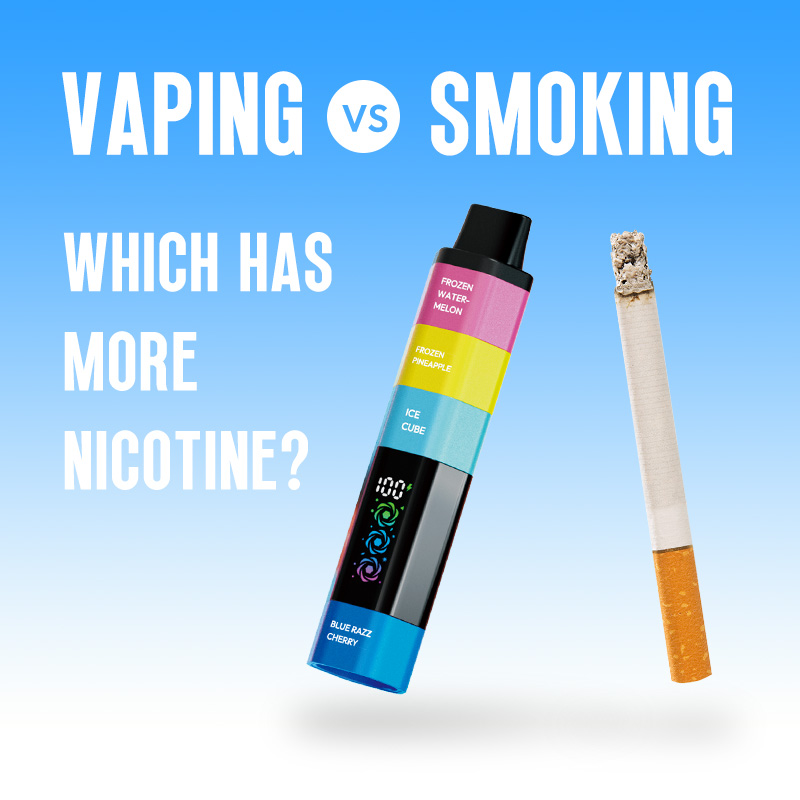 Do Vapes Have More Nicotine Than Cigarettes?
