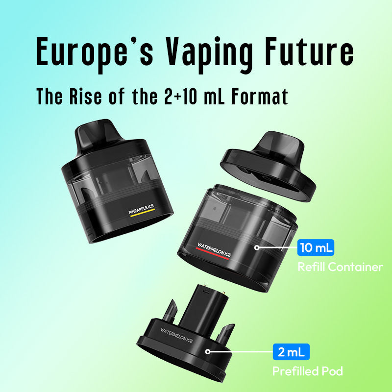 Europe's Vaping Future: The Rise of the 2+10 mL Format ZOFO Europe's Vaping Future: The Rise of the 2+10 mL Format ZOFO