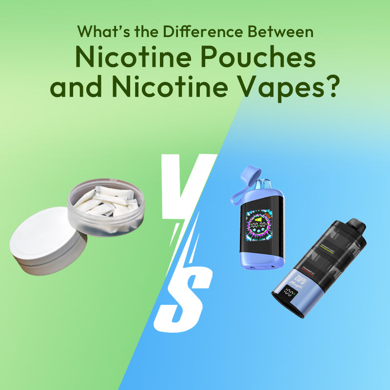 What’s the Difference Between Nicotine Pouches and Vapes?