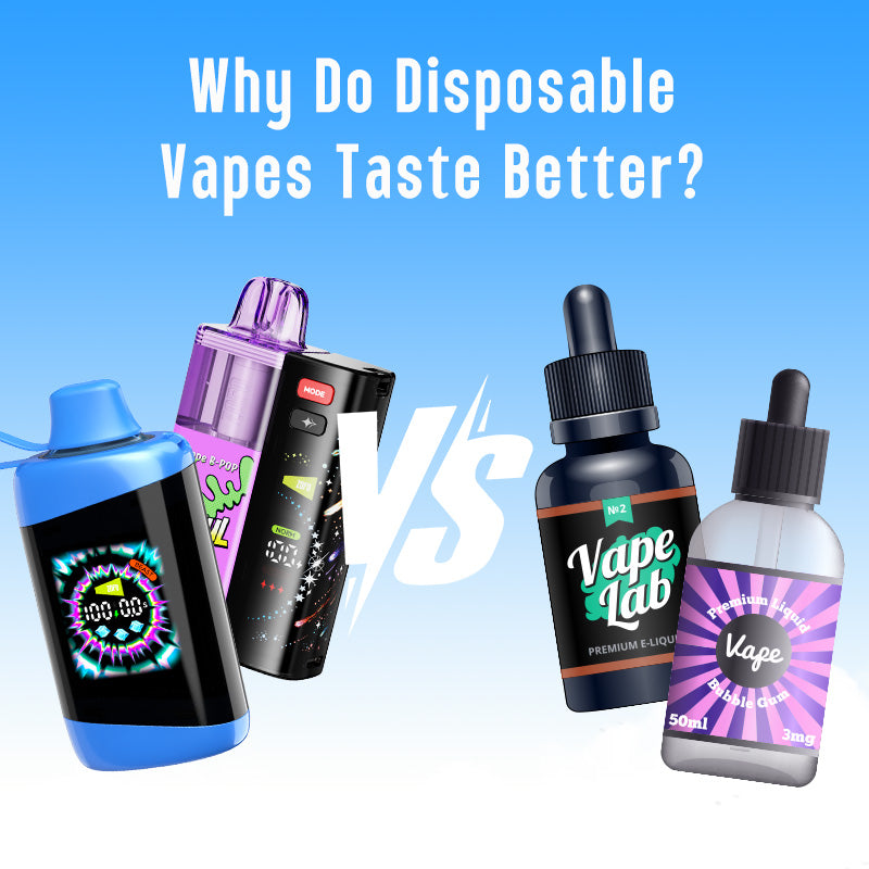 Why Do Disposable Vapes Taste Better? The Science Behind the Flavor – ZOFO