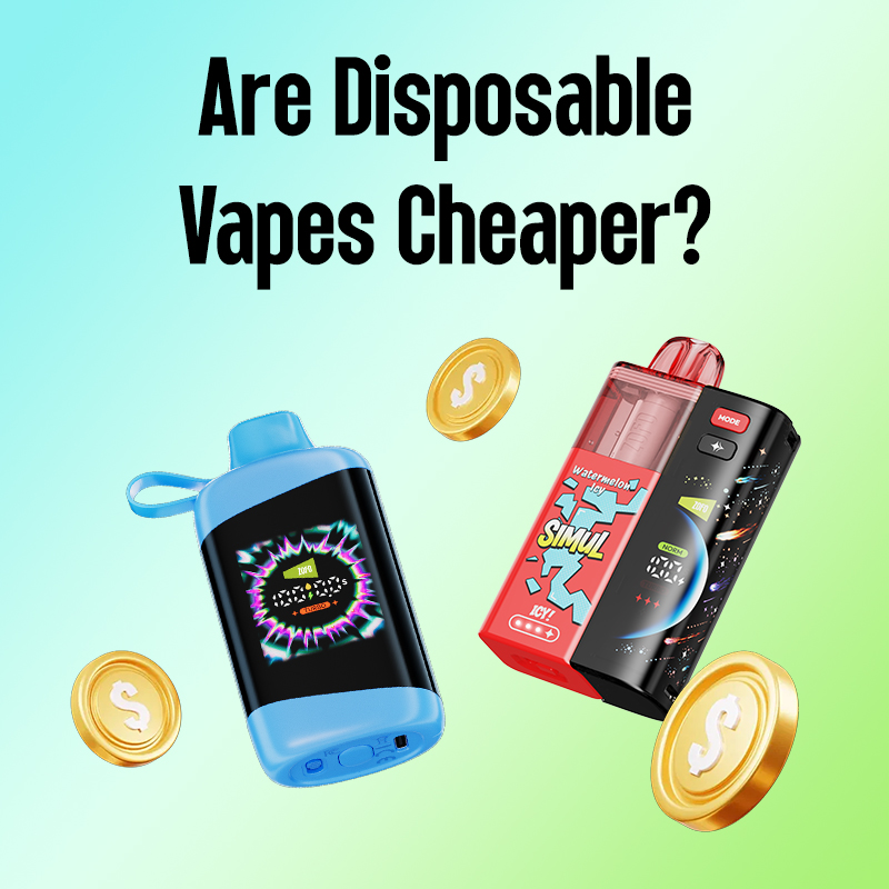 are disposable vapes cheaper disposable vape vs refillable vape cost comparison