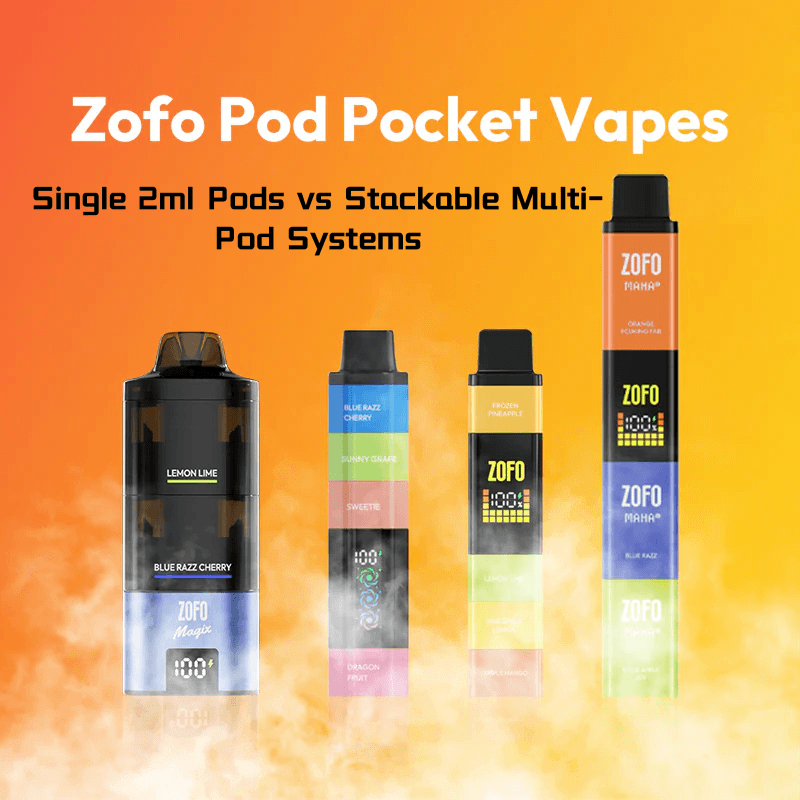 single 2ml pods vs stackable multi-pod system