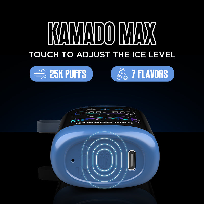 Advantages of Kamado Max Ice-Control Rechargeable Vape ZOFO Advantages of Kamado Max Ice-Control Rechargeable Vape ZOFO