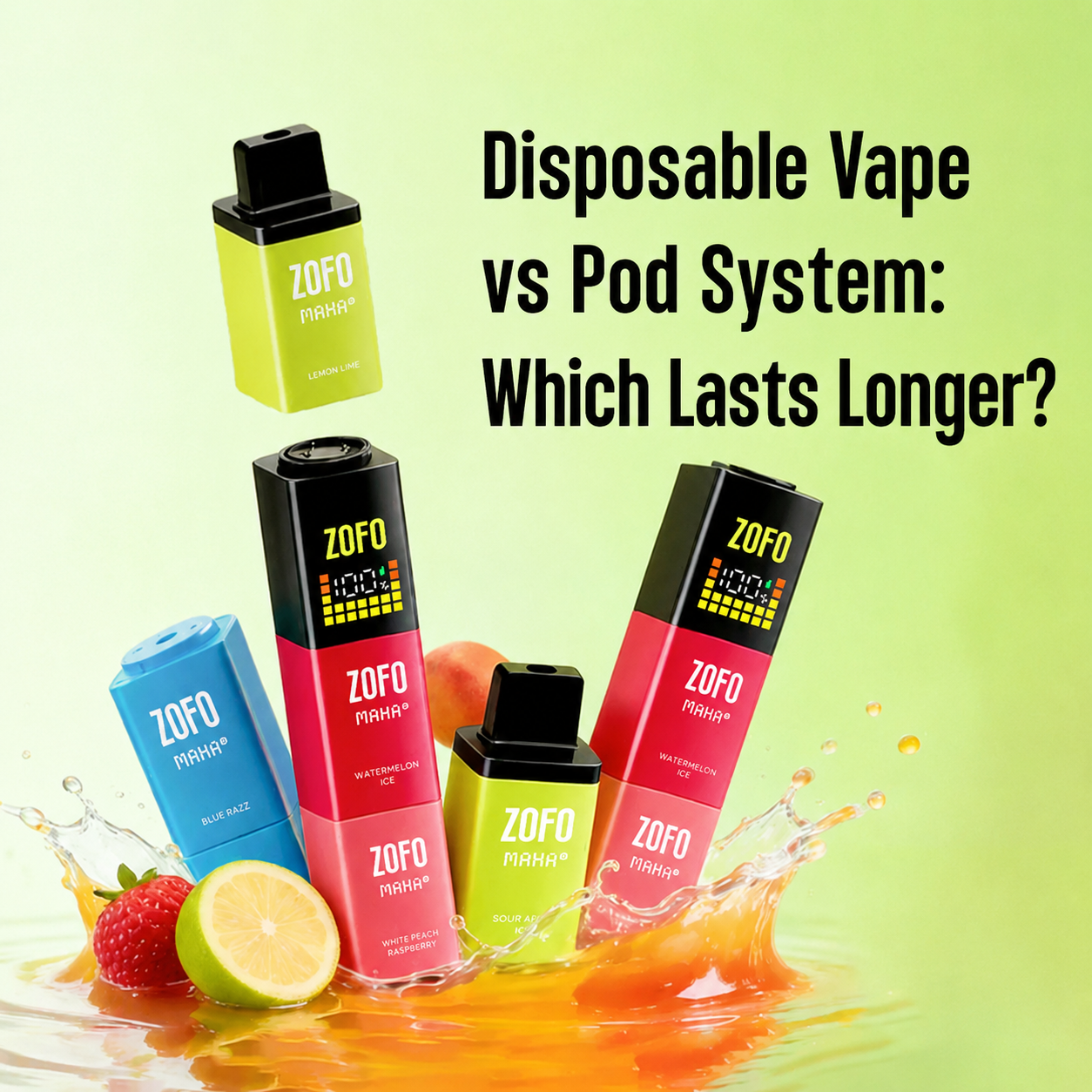 Disposable Vape vs Pod System: Which Lasts Longer?