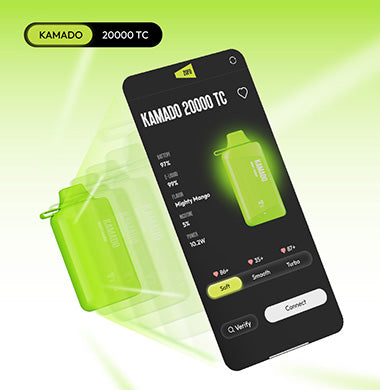 KAMADO 20000 TC Sustainable Green Vape Future