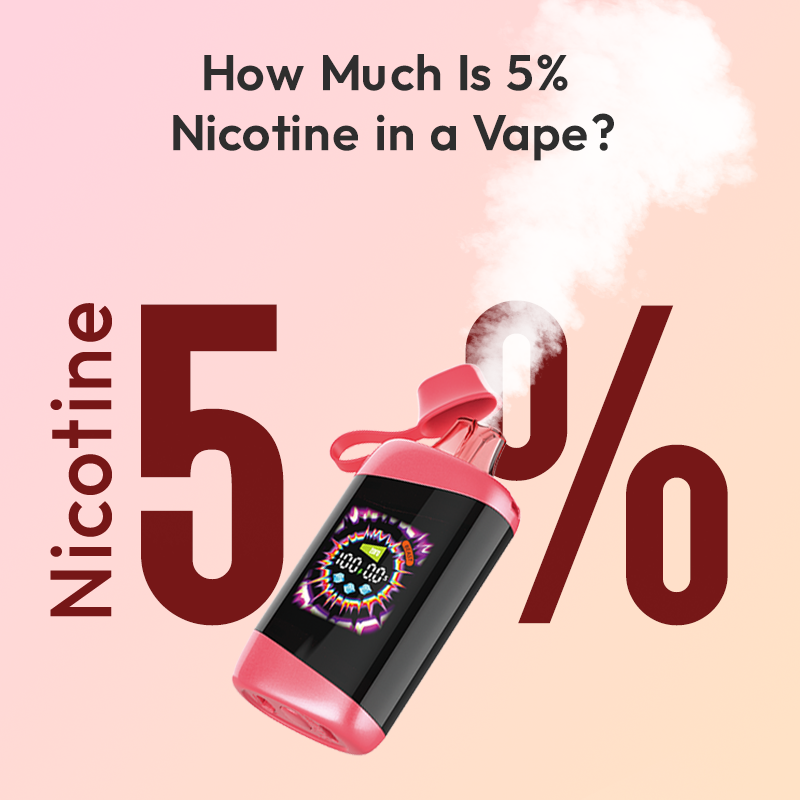 How Much Is 5% Nicotine in a Vape?