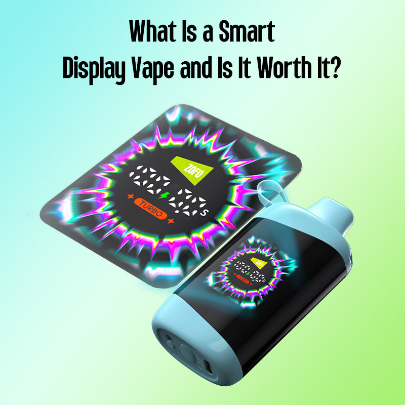 What Is a Smart Display Vape and Is It Worth It? – ZOFO