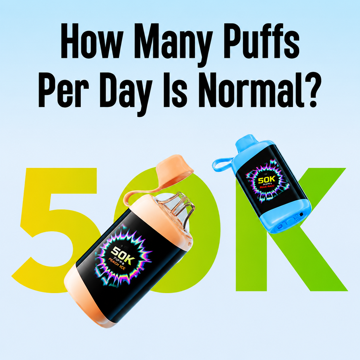 How Many Puffs Per Day Is Normal? 