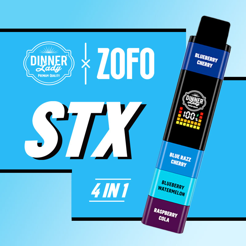 ZOFO and Dinner Lady Join Hands to Launch STX with Interesting Flavors