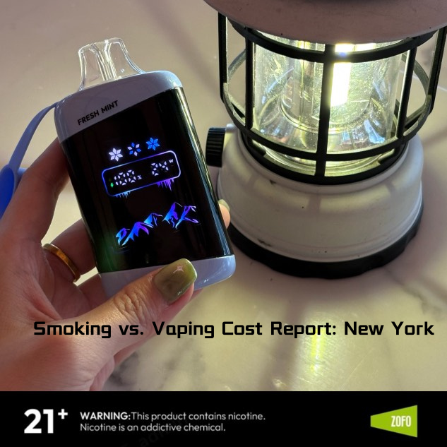 Smoking vs. Vaping Cost Report: New York